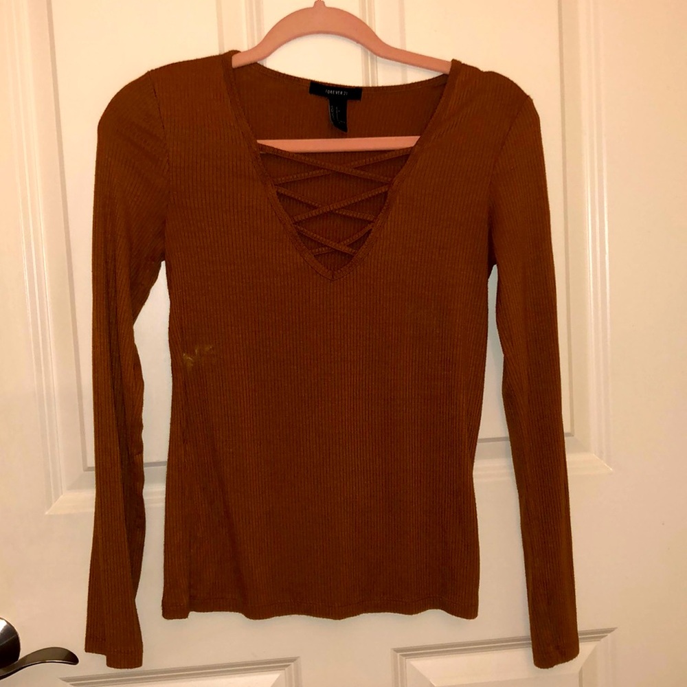 Burnt Orange Top